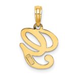 10K Polished G Script Initial Charm - Image 4