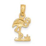 10K Mini Flamingo Charm - Image 4
