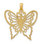 10K Cut-Out Butterfly Charm - Image 4