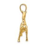 10K 3-D Tennessee Walking Horse Charm - Image 2