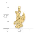 10k Eagle Charm - Image 3