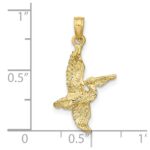 10K 3-D Pelican Flying Charm - Image 3