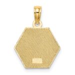 10k Medical Disc Pendant - Image 4