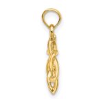 10K Polished Star Of David Charm - Image 2