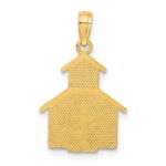 10K Church w/ Cross On Door Charm - Image 4