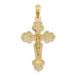 10K Crucifix W/ Fancy Tips Charm - Image 4