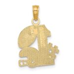 10K #1 Football with Helmet Charm - Image 4