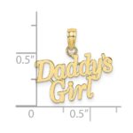10K DADDYS GIRL Charm - Image 3