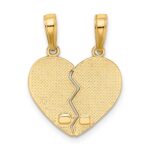 10K I LOVE YOU 2 Piece Break-A-Part Charm - Image 3