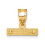 10ky Casted Medium Diamond-cut Top Charm - Image 4