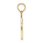 10K Number 2 Block Charm - Image 2