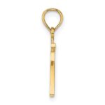 10K Number 7 Block Charm - Image 2