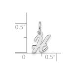 10kw Small Script Initial H Charm - Image 4