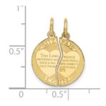 10K Mizpah Charm - Image 2