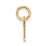 10ky Cutout Letter H Initial Charm - Image 2