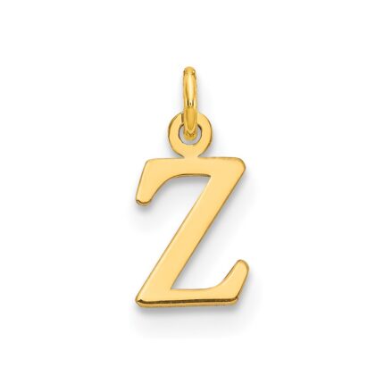 10ky Cutout Letter Z Initial Charm