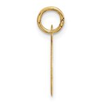 10k Large Slanted Block Initial G Charm - Image 2