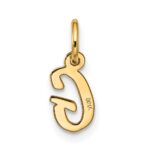 10k Small Script Initial G Charm - Image 3