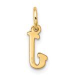 10k Small Script Initial J Charm - Image 3