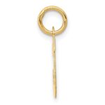 10k Small Block Initial J Charm - Image 2