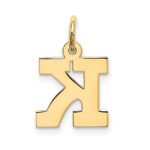 10k Small Block Initial K Charm - Image 4