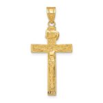 10k INRI Crucifix Pendant