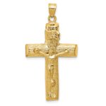 10k Crucifix Charm