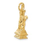 14k  3-D Statue Of Liberty Charm - Image 5