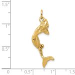 14k 3-D Mermaid Charm - Image 3