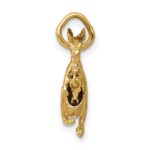 14k 3-D Kangaroo with Joey Charm - Image 2
