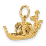14K  3-D Gondola Charm - Image 4