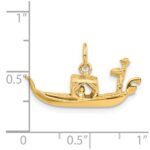 14K  3-D Gondola Charm - Image 5