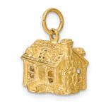 14k 3-D House Charm - Image 5