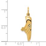 14k Jogging Shoe Charm - Image 4