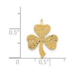 14k Shamrock Chain Slide - Image 4