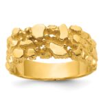 14k IBGoodman Men's Diamond Nugget Ring Mounting