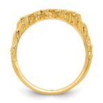 14k IBGoodman Men's Diamond Nugget Ring Mounting - Image 2
