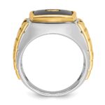 10k Two-Tone Fancy Ring Mounting - Image 2