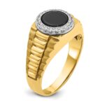 10k Two-Tone Fancy Ring Mounting - Image 6