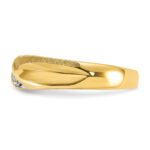 IBGoodman 14k Polished and Satin Men's Ring Mounting - Image 6