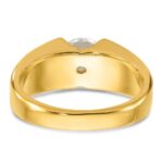 IBGoodman 14k 1 carat Lab Grown Diamond VS/SI+ G+ Complete Men's Ring - Image 5