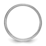 IBGoodman 14k White Gold 1/20 carat Lab Grown Diamond VS/SI+ G+ Complete Satin Cross Men's Ring - Image 2