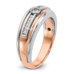 10k Two-Tone Fancy Ring Mounting - Image 6
