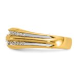 14k IBGoodman Men's Polished Ring Mounting - Image 6