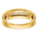 IBGoodman 14k Men's Polished 7/8 Carat AA Quality Diamond Ring - Image 7