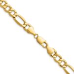 14k 9.4mm Semi-Solid Figaro Chain - Image 3