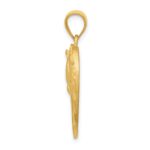 14k Horse In Heart Pendant - Image 2