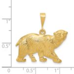 14k Polar Bear Charm - Image 4