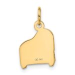 14k Baby Grand Piano Charm - Image 3