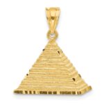 14k Pyramid Charm